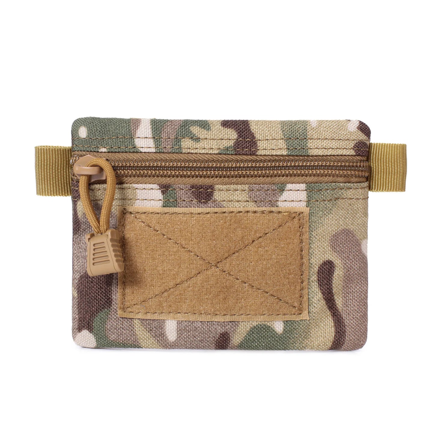 Outdoor EDC Molle Wallet Portable Waterproof Zipper Waist Pouch for Camping Hiking Hunting Travel EDC Pack