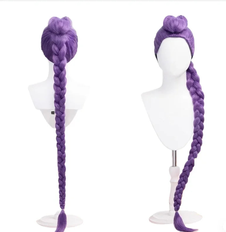 2026 KPop Rumi Cosplay Costume Wig Women Girls Halloween Carnival Comic-con Party Role Playing Outfits