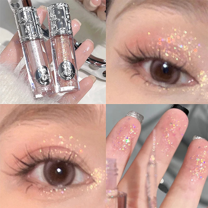 Balletism Liquid Eyeshadow Liquid Fine Shimmer High Light Eyeshadow delicate everything with influencer