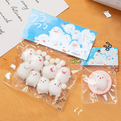 Cute Warawara Creative Pinch Toys Anime Figure Plushie Dolls Stuffed Toys Ornament For Kids Birthday Gifts