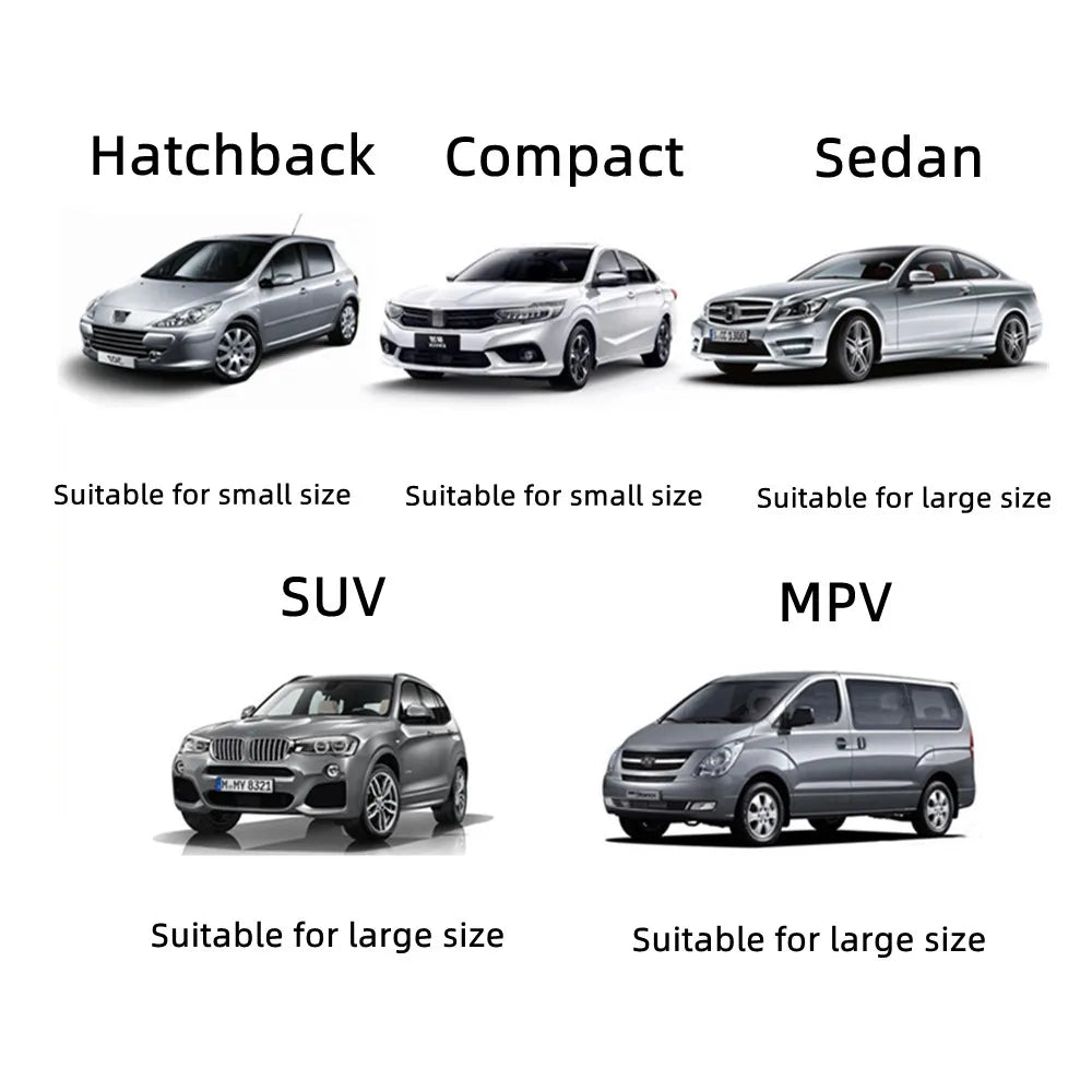 Portable Car Sun Shade Umbrella for Windshield High Shading UV Protection Foldable Front Window Cover Visor Umbrella Accessories