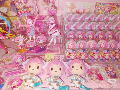 10cm PJSK Plush Keychain Project Sekai Otori Emu Stuffed Plushie Pendant Yoisaki Kanade Kawaii Backpacks Ornaments Toys Gifts