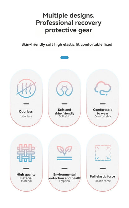 AOLIKES 1PCS Hot and Cold Relief Gel Knee Sleeve,Heat or Ice Therapy for Knee Relief,Contoured Hydrogel Design for Comfort