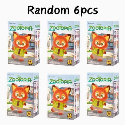 Original Zootopia2 Blind Box Nick Judy Action Figure Plush Vinyl Doll Mystery Surprise Box Anime Figures Cartoon Collection Toy