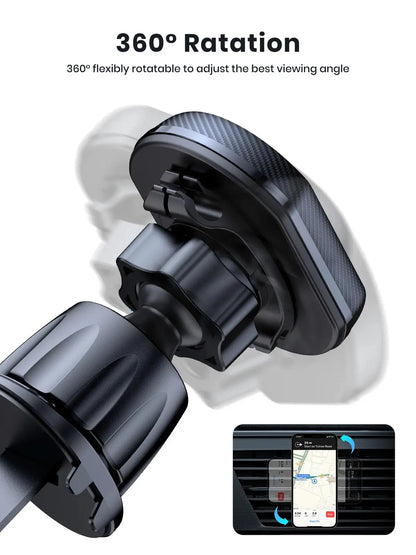 TOPK Magnetic Car Phone Holder,Upgraded N52 Super Strong Magnetic Cell Phone Mount for Car Air Vent Compatible with All Phones