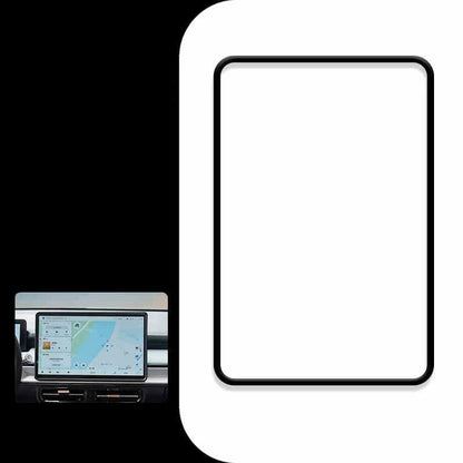 For Leapmotor B10 Silicone Screen Protector Frame Navigation Screen Anti-bump Protective Case Car Interior Decoration Products