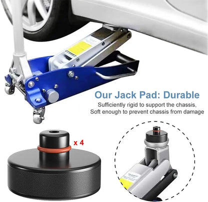 Tesmayx Lifting Jack Pad for Tesla Model 3 S X Y Juniper, 4 Pucks with Storage Case, Accessories for Tesla Vehicles 2013 to 2026