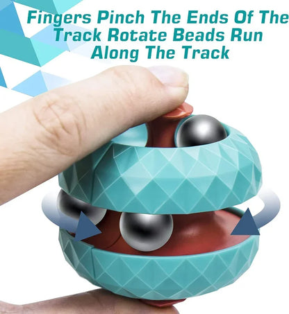 Decompression Toy Children Orbit Ball Cube Anti Stress Sensory Toys Fidget Toys for Kids Spinner Gifts for Kids Focus Training
