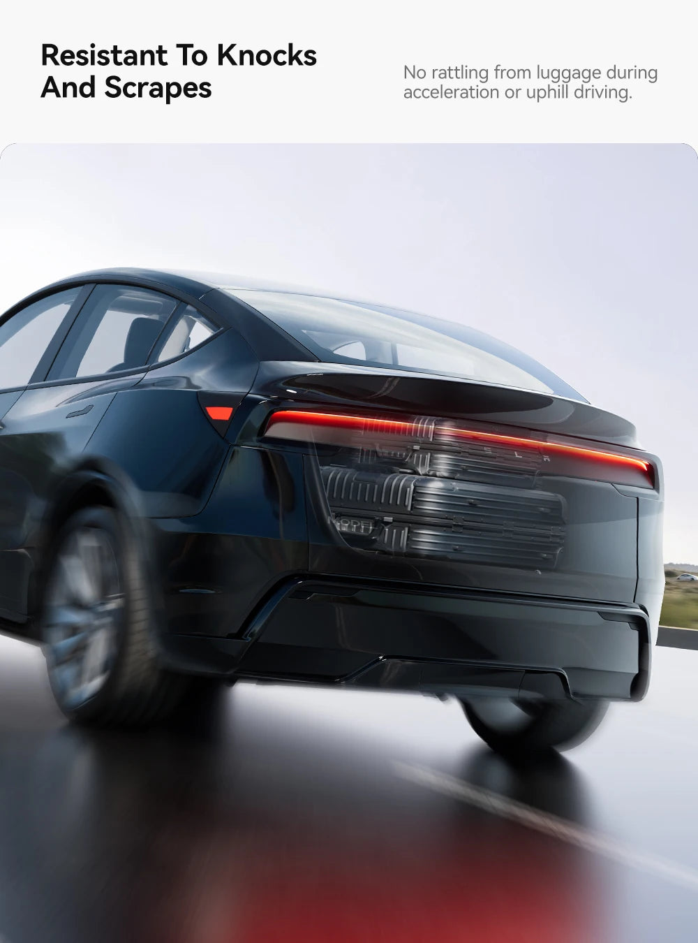 YZ for Tesla Model Y Juniper 2026 Car Trunk Tailgate Protection Pad Trunk TPE Anti-dirty  Waterproof Backplate Protective Pad