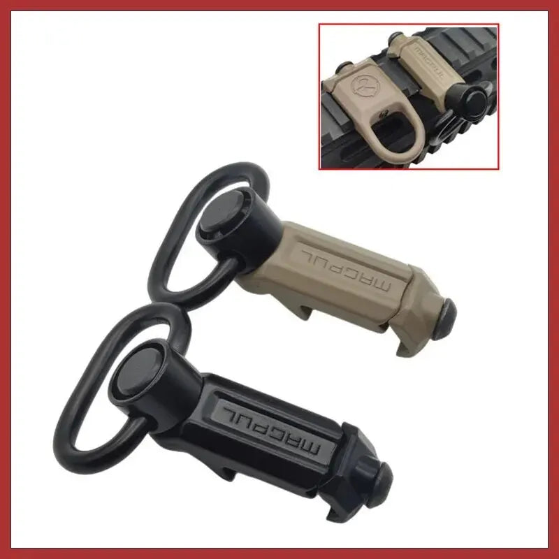Tactical GBB Quick Detach Release QD Sling Swivel Scope Mount Ring .223 AR15 Hunting Accessories Fit 20mm Rail QD Adapter