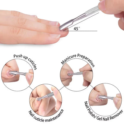 LULAA Cuticle Trimmer Professional Pedicure and Nail Care Tool Suitable for Removing Dead Skin from Fingernails and Toenails