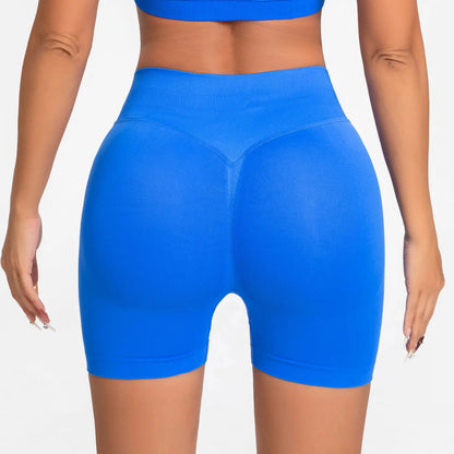 NCLAGEN Shorts Women Seamless Gym Wear Low Waist Yoga Bike Sports Workout Fitness Leggings Running clothing Scrunch Butt Tights