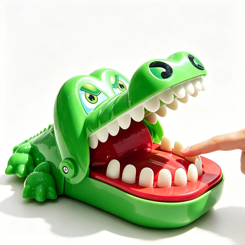Crocodile Teeth Toys Alligator Biting Finger Dentist Classic Family Games Party Pranks Children's Lucky Game Decompression Toy