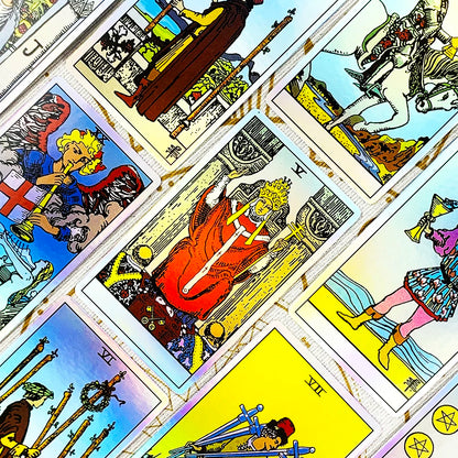 Tarot Oracle 78pcs Specially Designed Cards Family Entertainment Fate Divination Card Game ,Holiday Games, Christmas Gifts