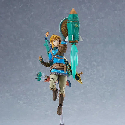 GSC Figma 626 Link Tears of The Kingdom Ver Limited Edition Action Figure In Stock Collectible Model Ornament Toys Birthday Gift
