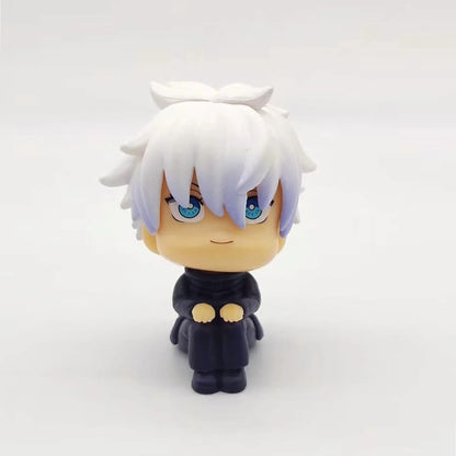 Anime Demon Slayer Figure Kamado Nezuko Kamado Tanjirou Kawaii Q version Action Figural PVC Model Toys Gift