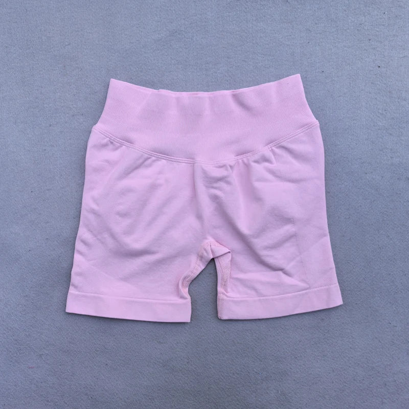 Shorts Women Seamless Yoga Shorts Scrunch Bum Gym Shorts Workout Low Waist Short Leggings Booty Stretch Running Shorts