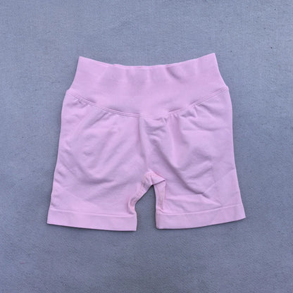 Shorts Women Seamless Yoga Shorts Scrunch Bum Gym Shorts Workout Low Waist Short Leggings Booty Stretch Running Shorts