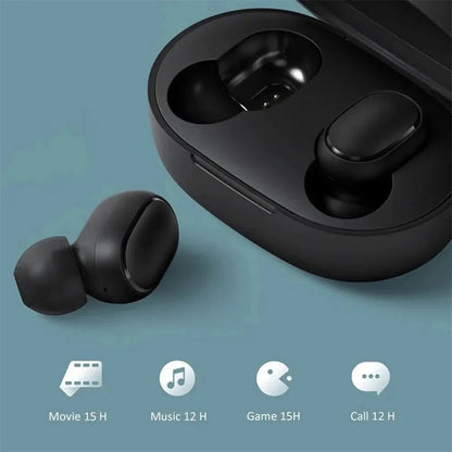 TWS A6S Headset Wireless Earphones Bluetooth Headphones Sport LED Display Touch Stereo Fone Bluetooth Earbuds for Xiaomi Huawei
