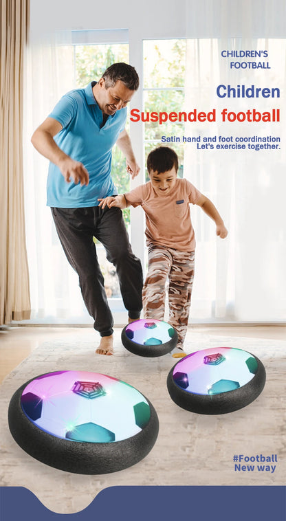 HOMEFISH 1 Pcs Battery Type Electric Light Air Cushion Indoor Parent Child Exercise Suspended Football
