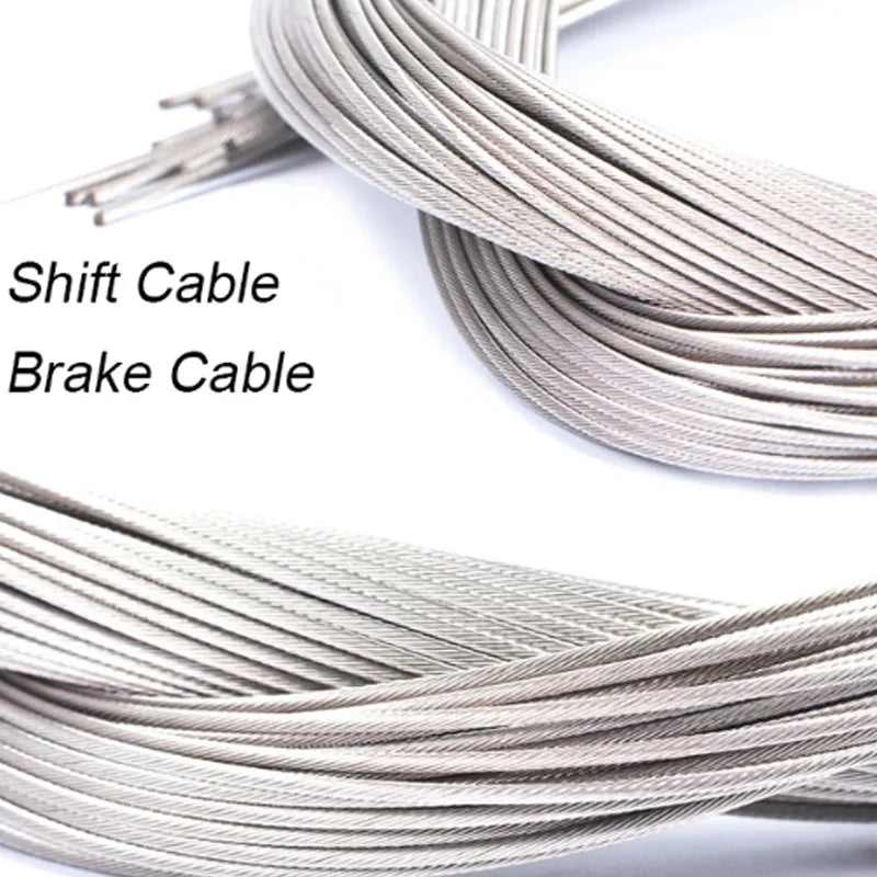 5/10PC Bicycle Brakes Line Road Mountain Bike Brake Cable Universal Bicycle Shift Cable Durable Road MTB Brake Shift Wire