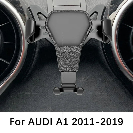 Car Mobile Phone Holder Air Vent Mounts Stand GPS Gravity Navigation Bracket For Audi A1 Sportback 8XA 8XF 2011-2019 Accessories