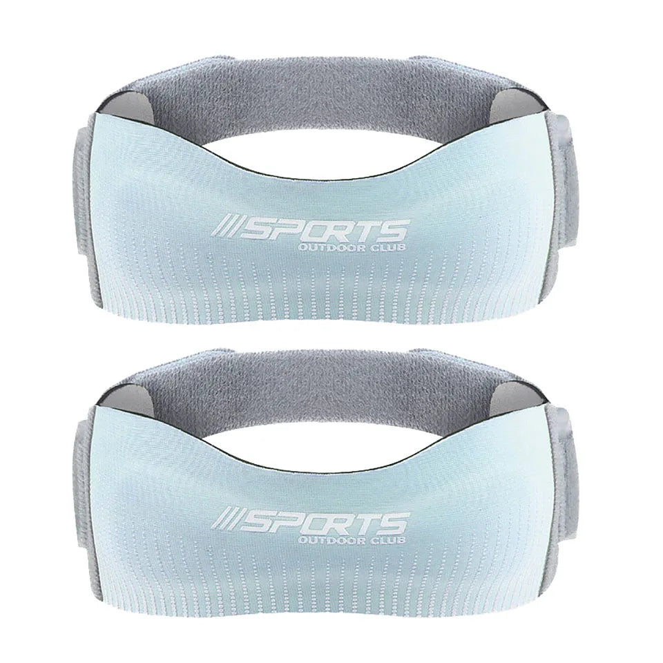 GOBYGO 2Pcs Patella Strap Outdoor Sports Running Shock Absorption Jump Rope Compression Knee Pads Adjustable Knee Sleeve Unisex