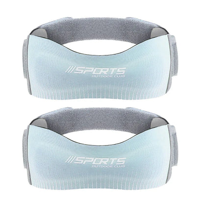 GOBYGO 2Pcs Patella Strap Outdoor Sports Running Shock Absorption Jump Rope Compression Knee Pads Adjustable Knee Sleeve Unisex