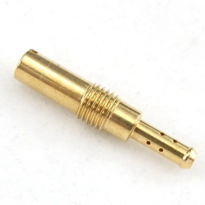 New Carburetter Pilot Jet Slow Jet 28mm In Length with a 5mm Round Head for Motorcycle Keihin Carb Carburetor Size 25-50