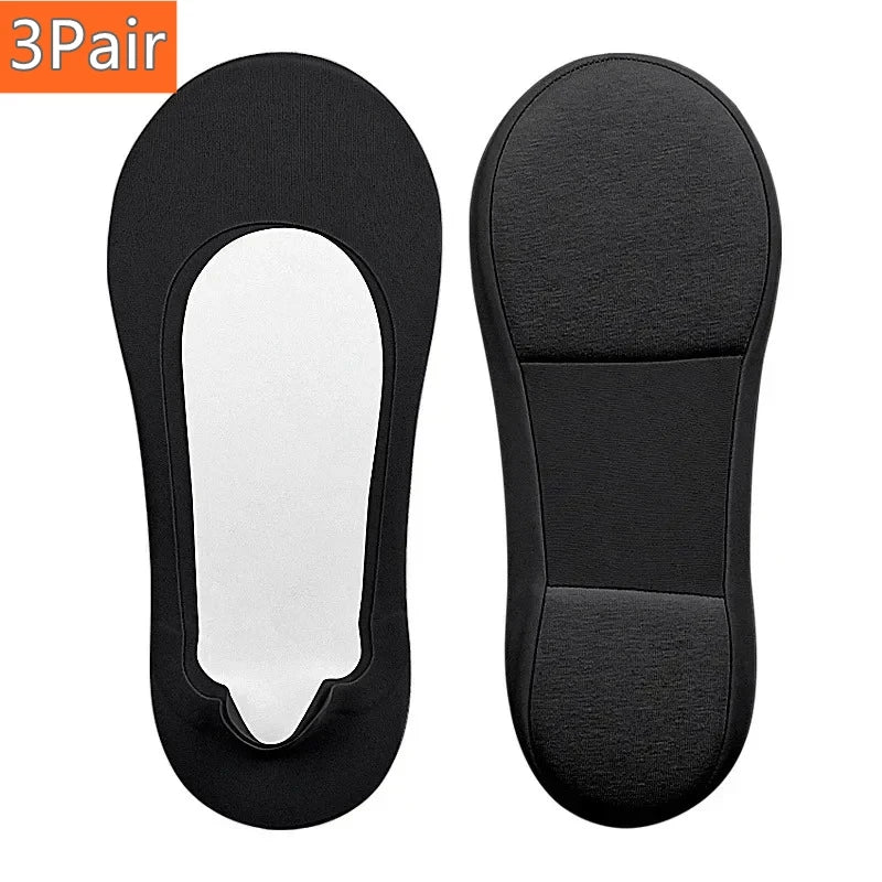 New Plantar Fasciitis Shoes Insole Women Boat Sock Socks Insoles for Feet Shock Absorbing Shoe Sole Invisible Non Slip Shoe Pads