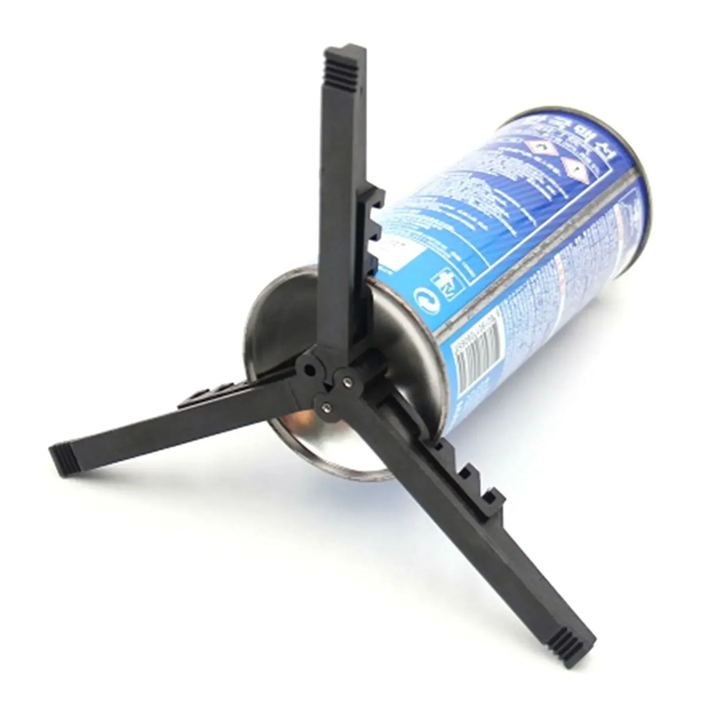 Outdoor Camping Gas Tank Rack Lightweight Foldable Canister Tripod Stand Base Bottle Shelf Gas Cylinder Stove Accessories