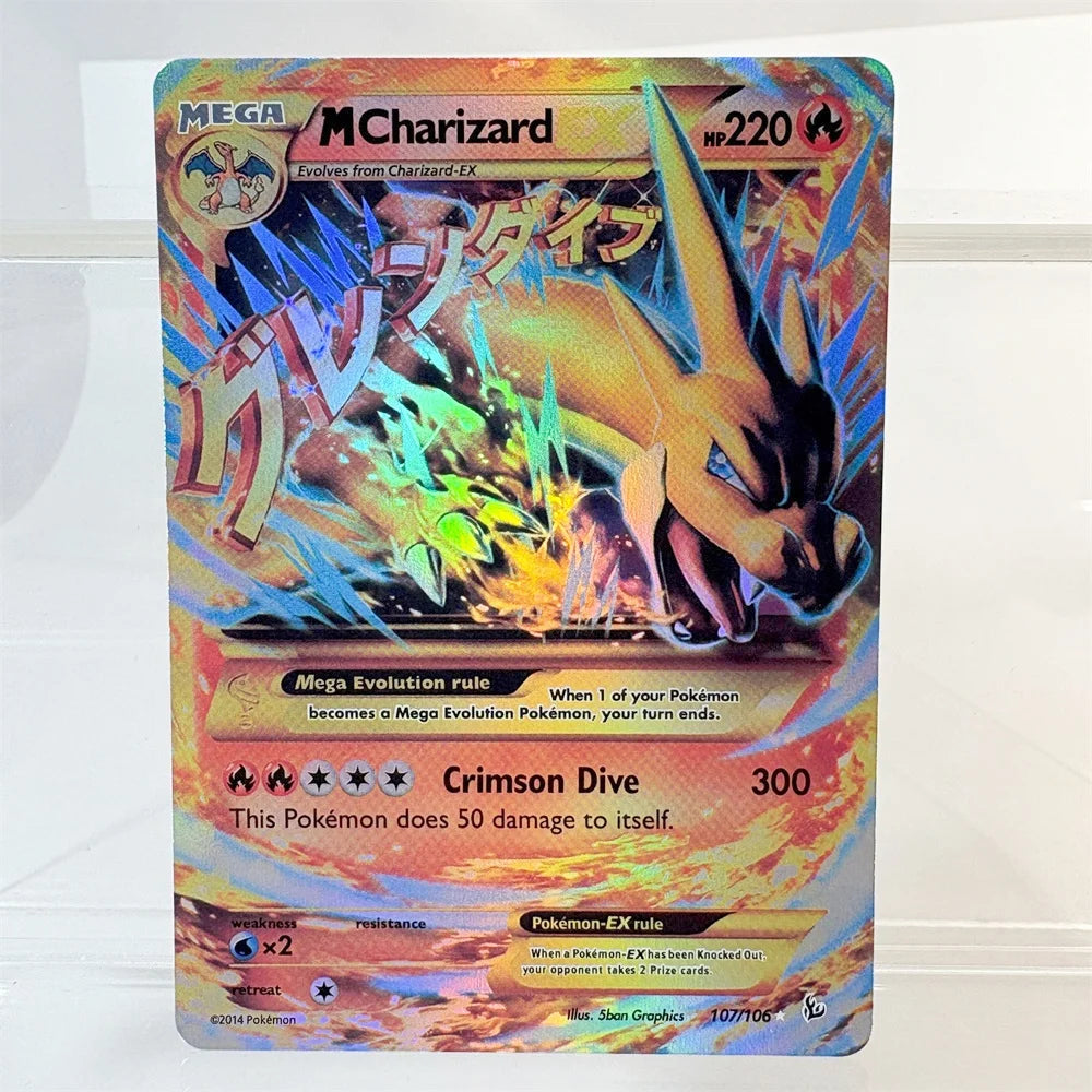 PKM Holo Proxy Cards Suicune Charizard Red & Blue Dragon Frontiers Series Foil Cards PTCG PROXY The Best Gift at a Party