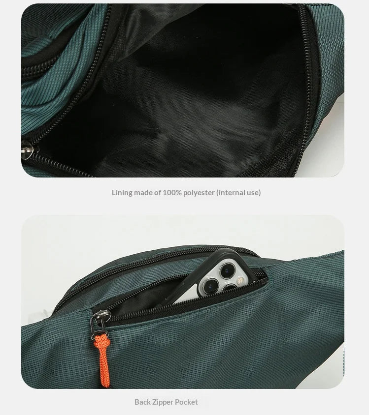 HOMEFISH Mobile Waist Bag For Men And Women Multifunctional Large Capacity Anti Splash Business Wear-resistant Construction Site