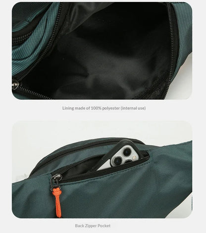 HOMEFISH Mobile Waist Bag For Men And Women Multifunctional Large Capacity Anti Splash Business Wear-resistant Construction Site