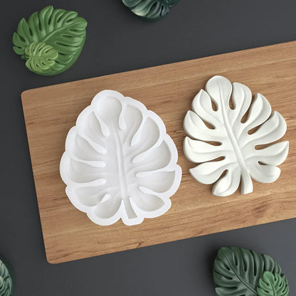 3D Tropical Leaves Silicone Mold for Handmade Soap Candle Resin Macking Molds DIY Art Crafts Aromatherapy Gypsum Ornaments Mould