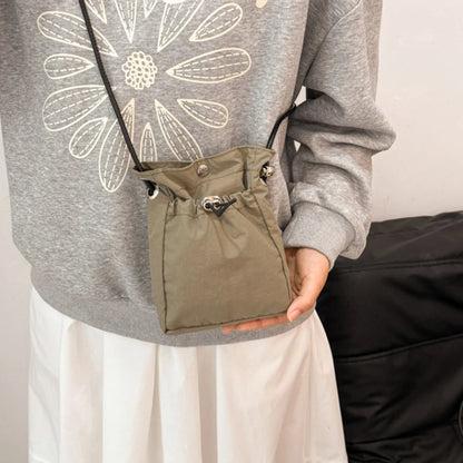 Nylon Crossbody Bag Soft Mini Phone Wallet Multifunctional Square Shoulder Bag Crossbody Purse Canvas Purse Messenger Bag