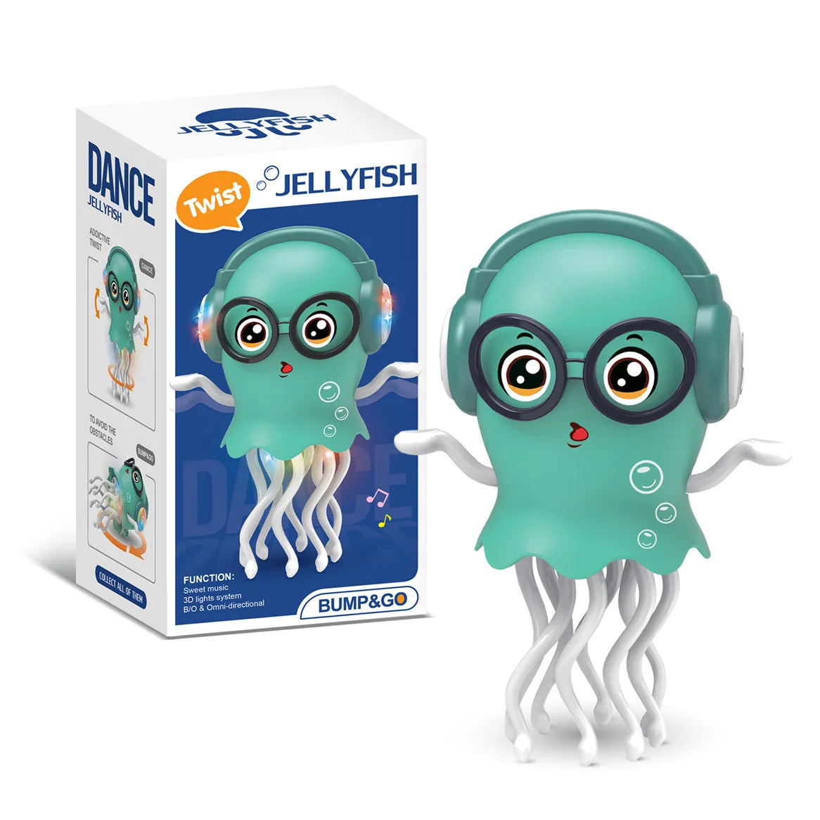 Magical Dancing Octopus Interactive Electric Octopus Toy Dancing with Music Lights Electronic Pet Stress Relief Gift Home Decor