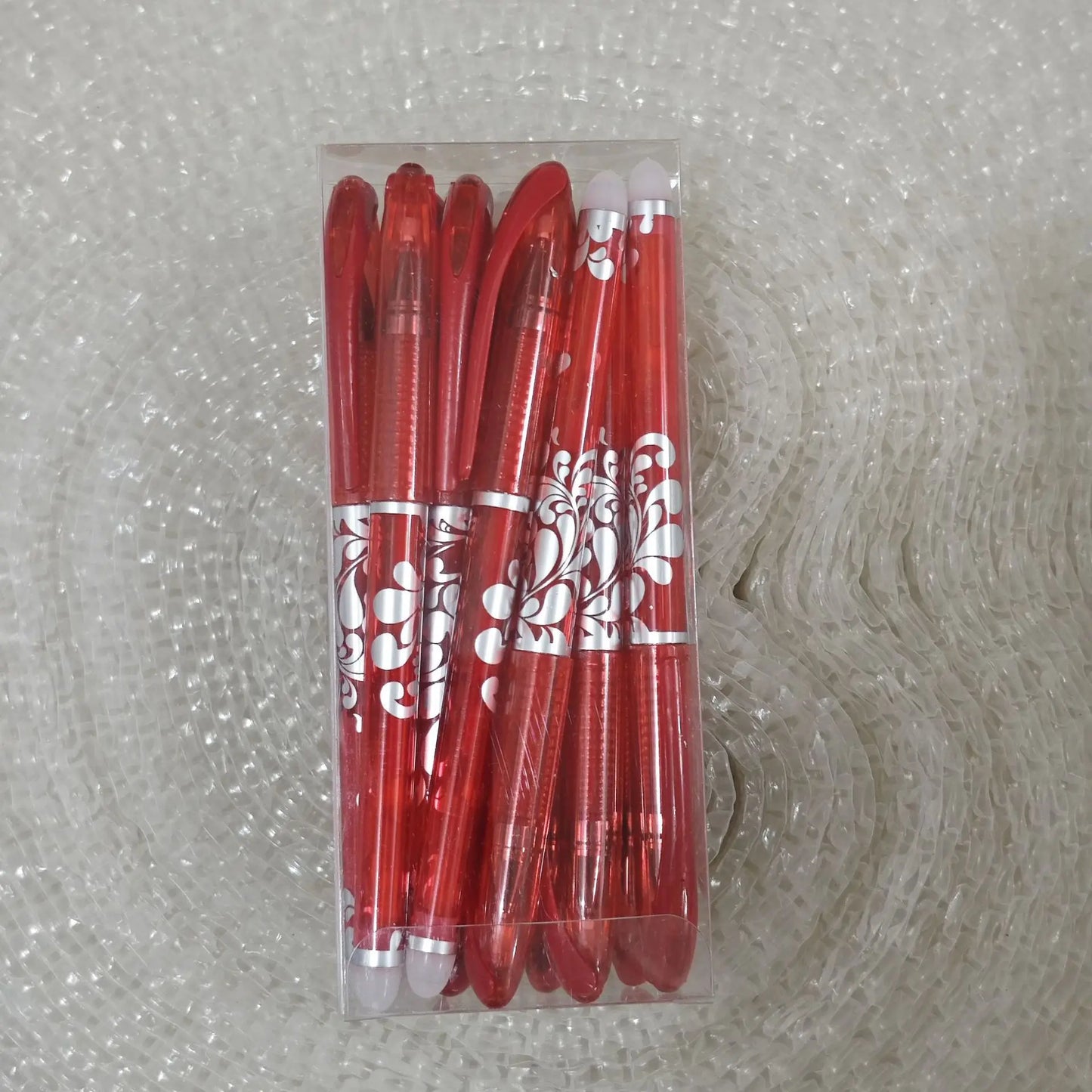 Boxed Multicolor Erasable Gel Pens, Medium Tip 0.5mm, Smooth Writing, Suitable for Office and Everyday Use, Christmas Present