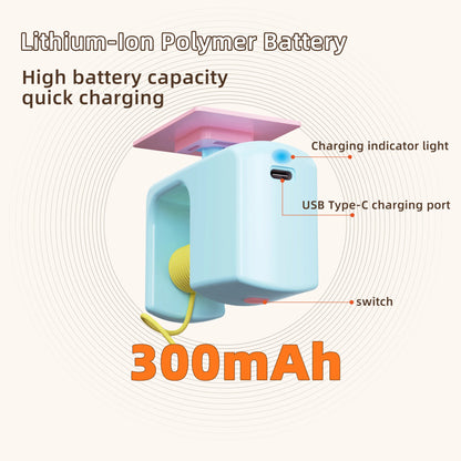 Cats Toys Pet Stress Relief Rechargeable Interactive Hanging Door Automatic Electric Flying Bird Cat Toy for Hunt Elastic Rope