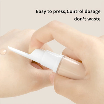 5/10/15ml Clear Foundation Dispenser Bottle Portable Travel Essence Sample Container Airless Vacuum Eye Gel Cream Empty Tubes