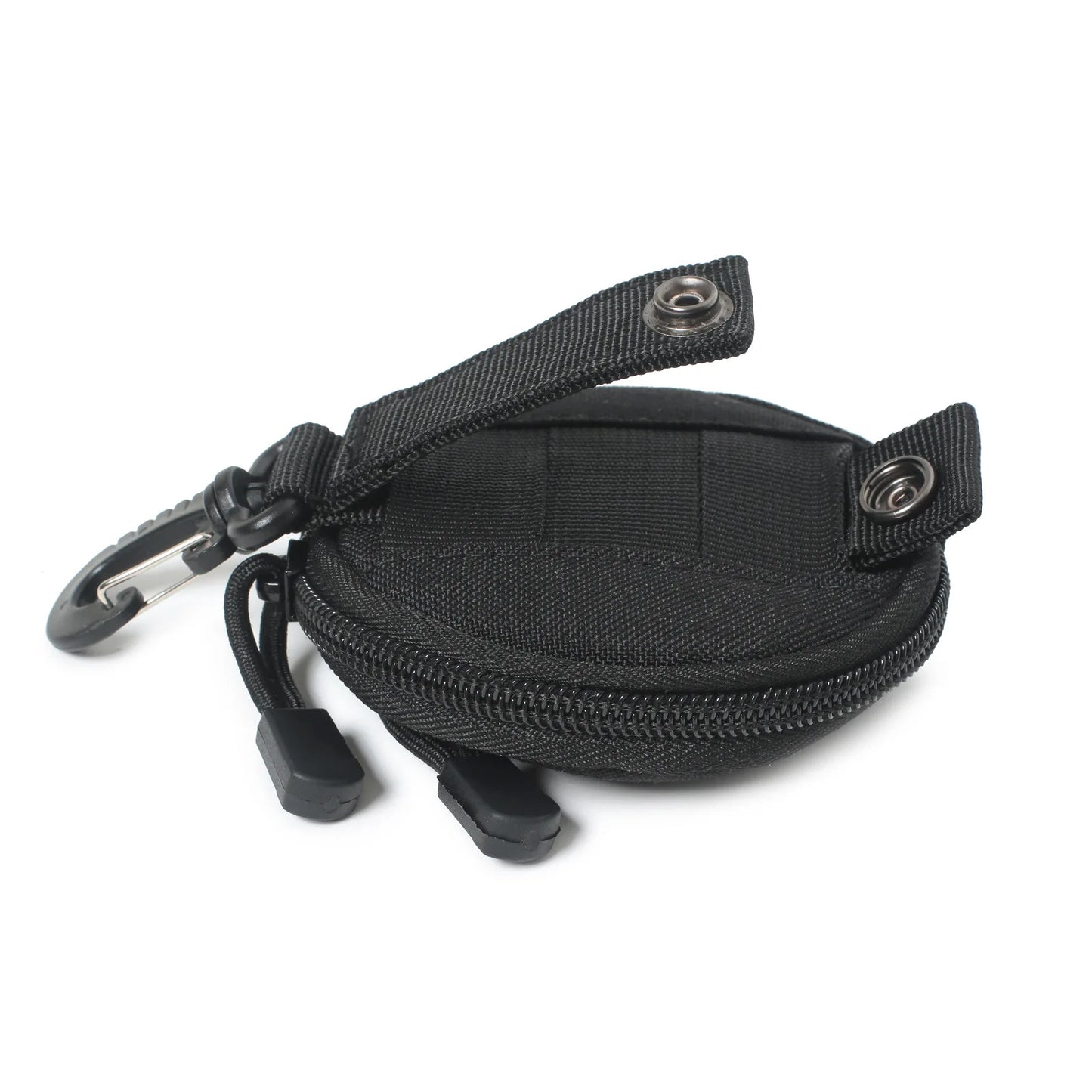 1000D New Outdoor Casual Men Coin Wallet Portable Mini Money Coin Pouch Keys Holder Waist Bag Round Small Case Zipper Wallet