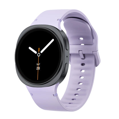 1:1 Sport Band for Samsung Galaxy watch 9 8 44mm 40mm 8 classic 46mm Wrist Replacement Belt Bracelet Correa Galaxy watch8 Straps