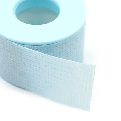 Non-woven silicone gel eyelash tape  breathable sensitive resistant blue/pink/purple/green/white eye pad Eyelash extension tools