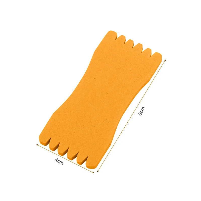 10Pcs Fishing Foam Spools Fishing Line Winding Board Rig Holder Fishing Line Accessories Rig Winders Random Colour