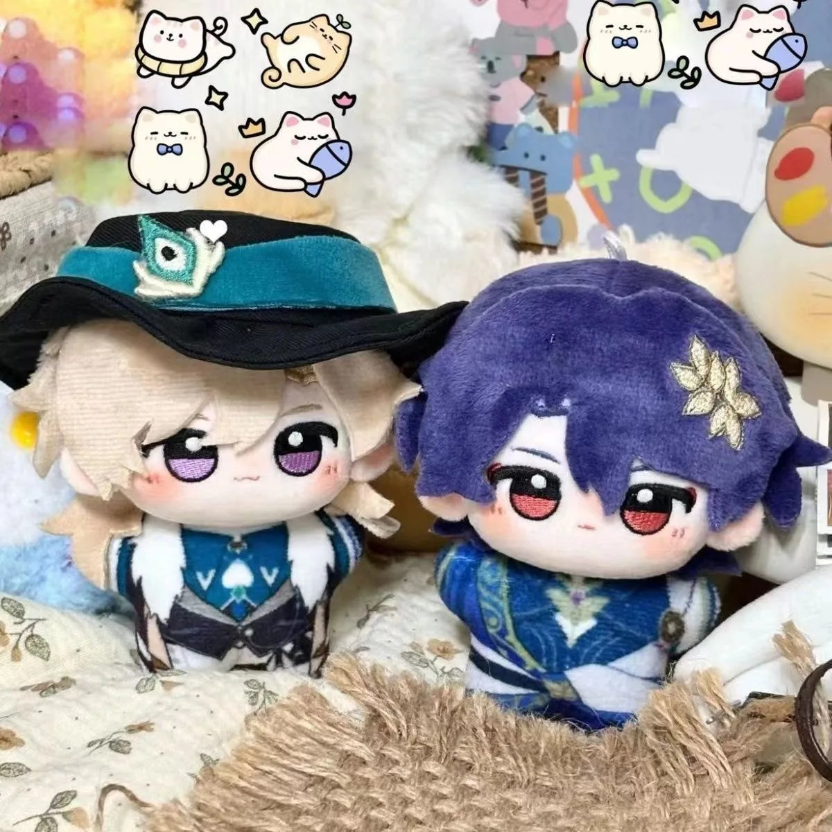 10cm Game Anime Honkai：Star Rail Phainon Cotton Doll Cosplay Dress Up Diy Plush Kawaii Plushie Stuffed Dolls Anime Game Toy