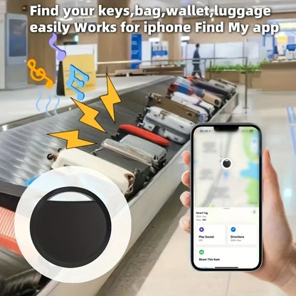 5-pack Smart Air tag(only IOS),Work with Apple Find My (iOS only), GPS Global positioning Smart tracker for key bag car wallet