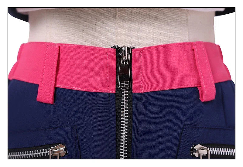 2026 KPop Rumi Cosplay Costume Wig Women Girls Halloween Carnival Comic-con Party Role Playing Outfits