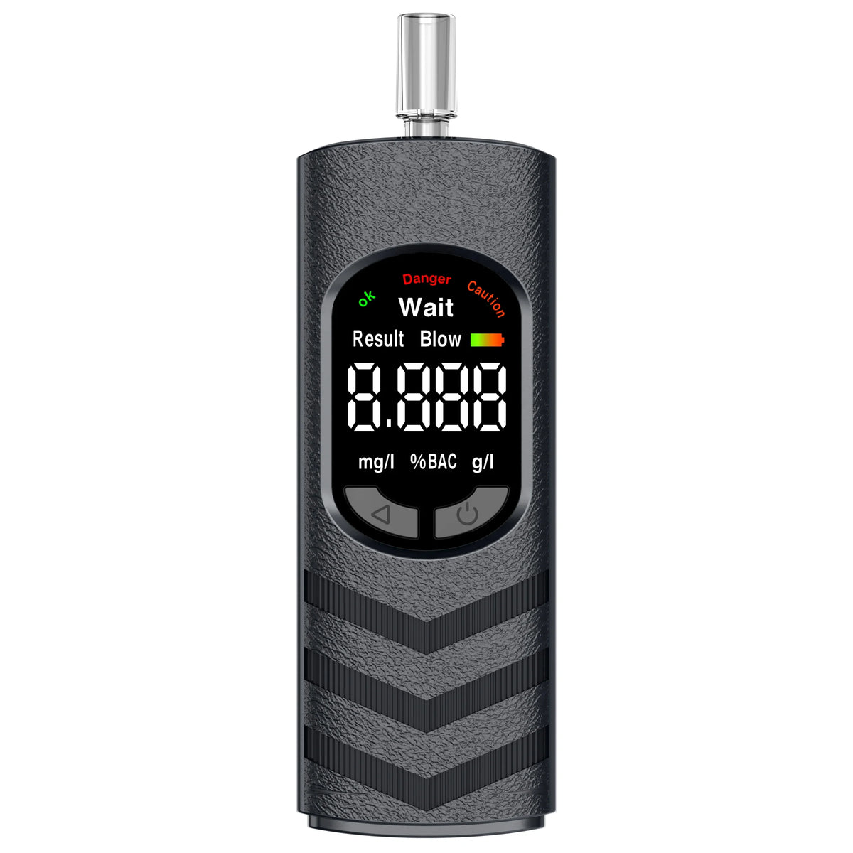 Digital Alcohol Tester Professional Alcohol Detector Breathalyzer Police Alcotester LCD Display Drunk Driving Test for Home