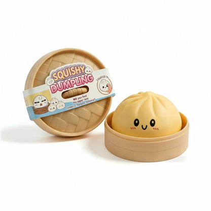 Giant Squishies Dumpling Bun Toy, Slow Rising Glitter Dumpling Stress Ball, Stress Relief Fidget Toy for Home Office Travel toys