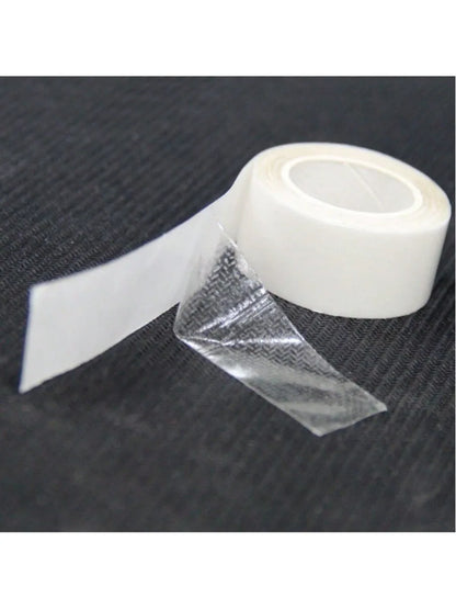 5 Meters/ Roll Waterproof Dress Cloth Tape Double-sided Secret Body Adhesive Breast Bra Strip Safe Transparent Clear Lingerie Ta